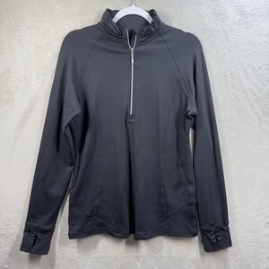 Sofibella Long Sleeve 1/2 Zip‎ Black Top Women's XL Golf Tennis Pickleball USA